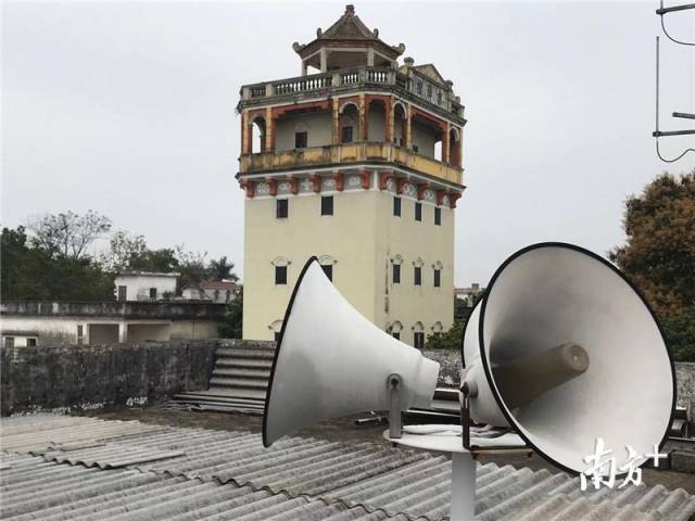 中股村的氣象大喇叭。