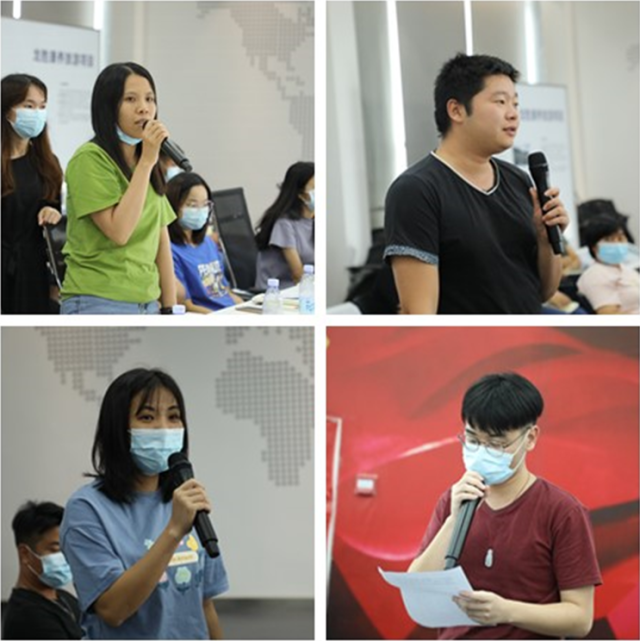 學(xué)員圍繞“端正入黨動機，爭取早日入黨”這一主題進行發(fā)言，談?wù)J識、談感想、手寫體會，切實用行動彰顯入黨初心。